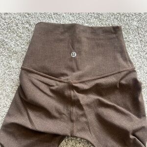 Lululemon Brown High-Waisted Leggings